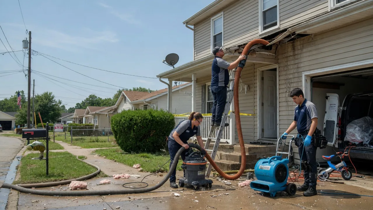 Water Damage Restoration in Herrick, IL near me